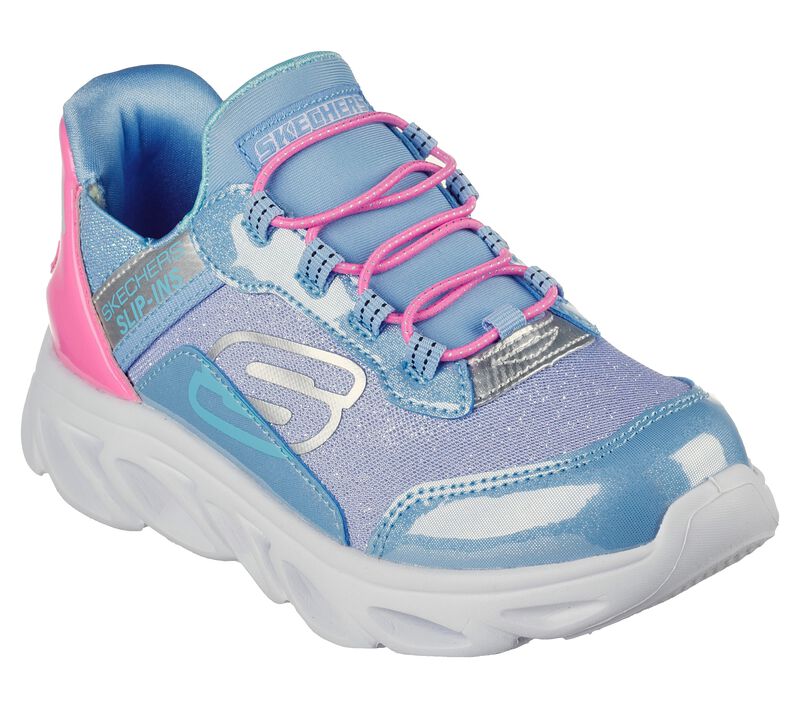 Dívčí Sportovní Tenisky Skechers Slip-ins: Flex Glide Blankyt Růžové | CZ.302221LBLPK