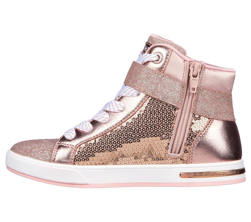 Dívčí Šněrovací Boty Skechers Shoutouts - Steal the Runway Rosegold | CZ.310612LRSGD