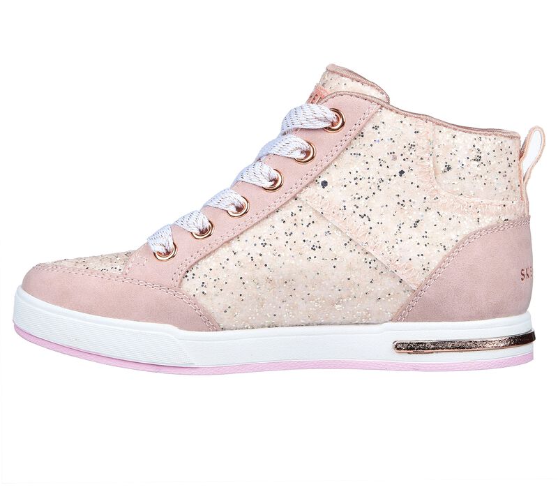 Dívčí Šněrovací Boty Skechers Shoutouts 2.0 - Glitter Steps Fialové | CZ.310647LMVE