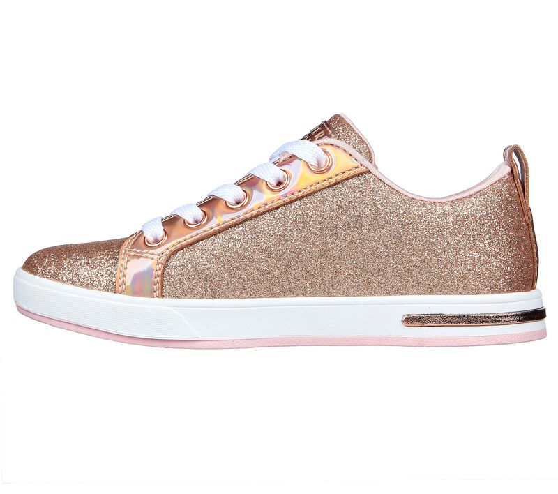 Dívčí Šněrovací Boty Skechers Shoutouts - Deluxe Shine Rosegold | CZ.310653LRSGD