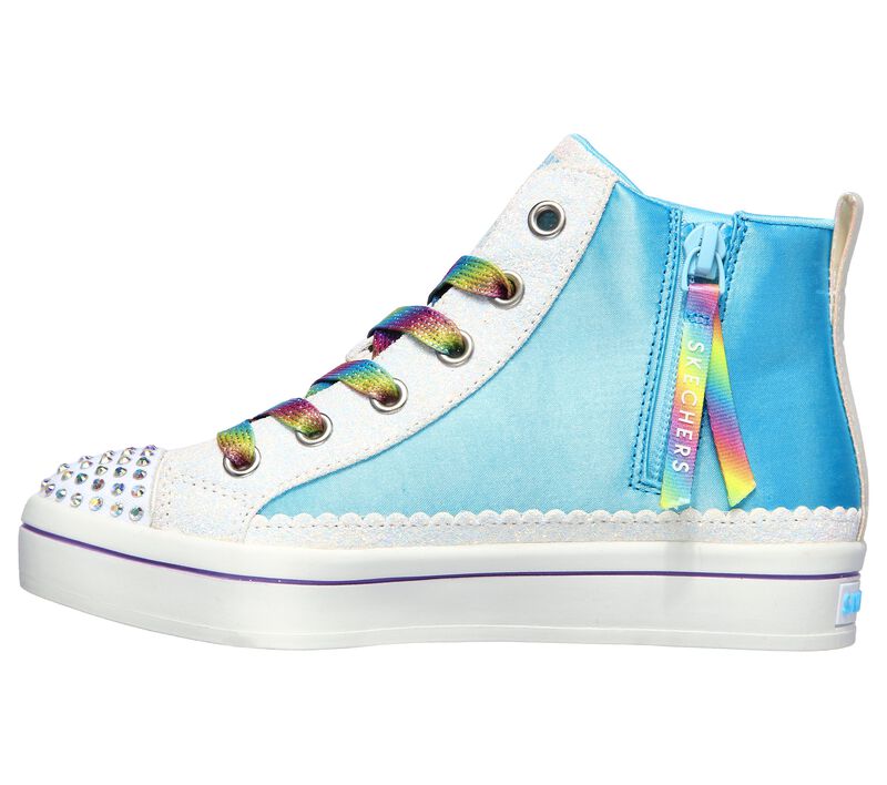 Dívčí Šněrovací Boty Skechers Twinkle Toes: Twi-Lites 2.0 - Unicorn Surprise Bílé Viacfarebný | CZ.314550LWMLT