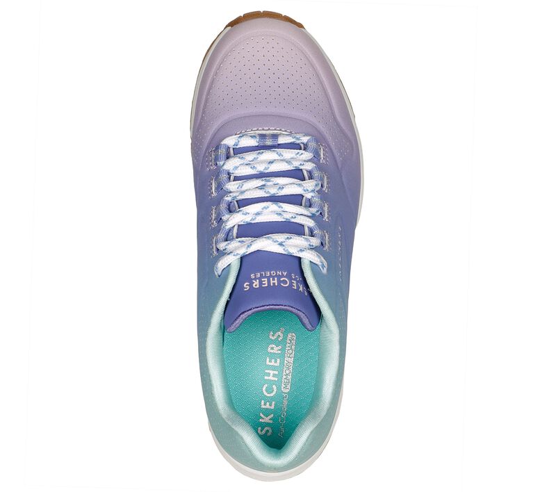 Dívčí Šněrovací Boty Skechers Uno Gen1 - Spectrum Air Blankyt Viacfarebný | CZ.310536LBLMT