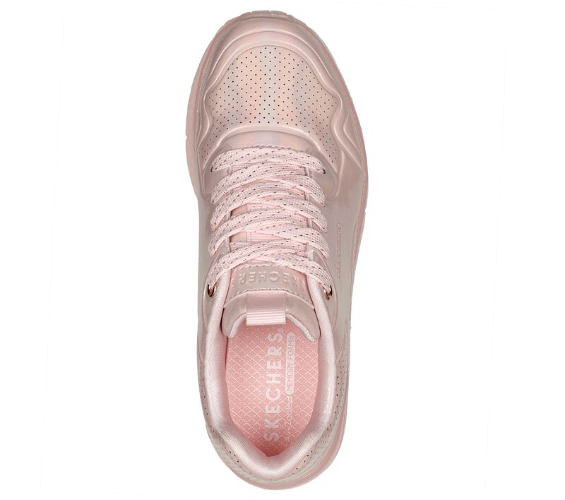 Dívčí Šněrovací Boty Skechers Uno Ice - Prism Luxe Světle Růžové | CZ.310448LLTPK