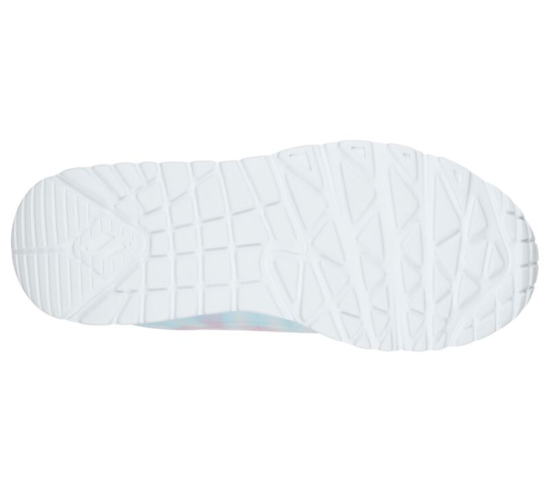 Dívčí Šněrovací Boty Skechers Uno Lite - Cloudy Dye Bílé Viacfarebný | CZ.310454LWMLT