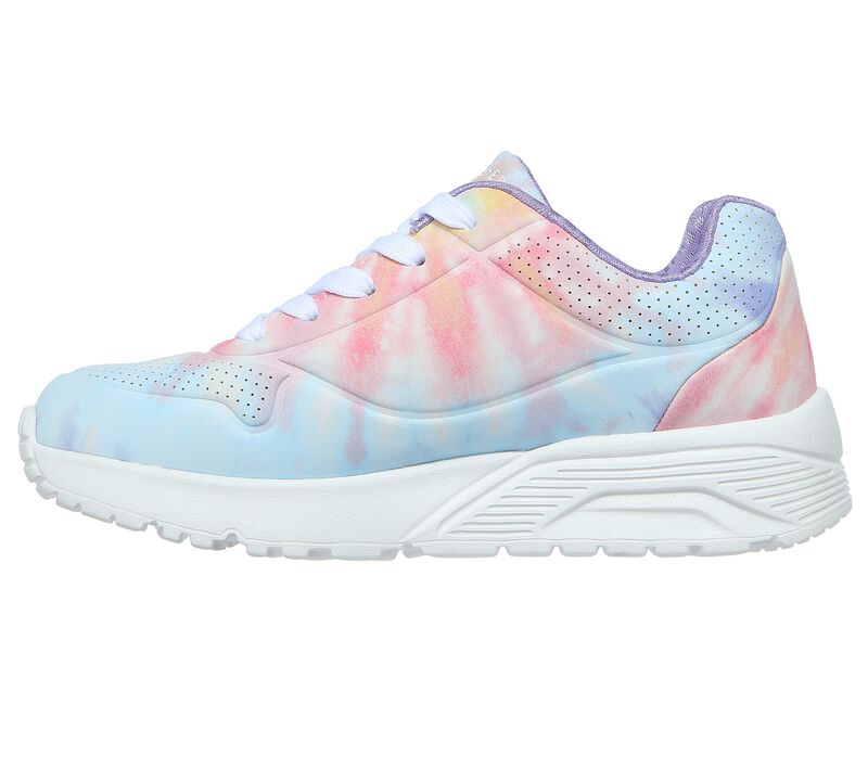 Dívčí Šněrovací Boty Skechers Uno Lite - Cloudy Dye Bílé Viacfarebný | CZ.310454LWMLT