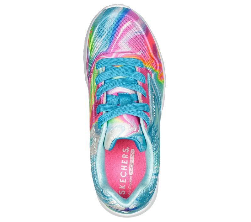 Dívčí Šněrovací Boty Skechers Uno Lite - Swirlified Viacfarebný | CZ.310475LMLT