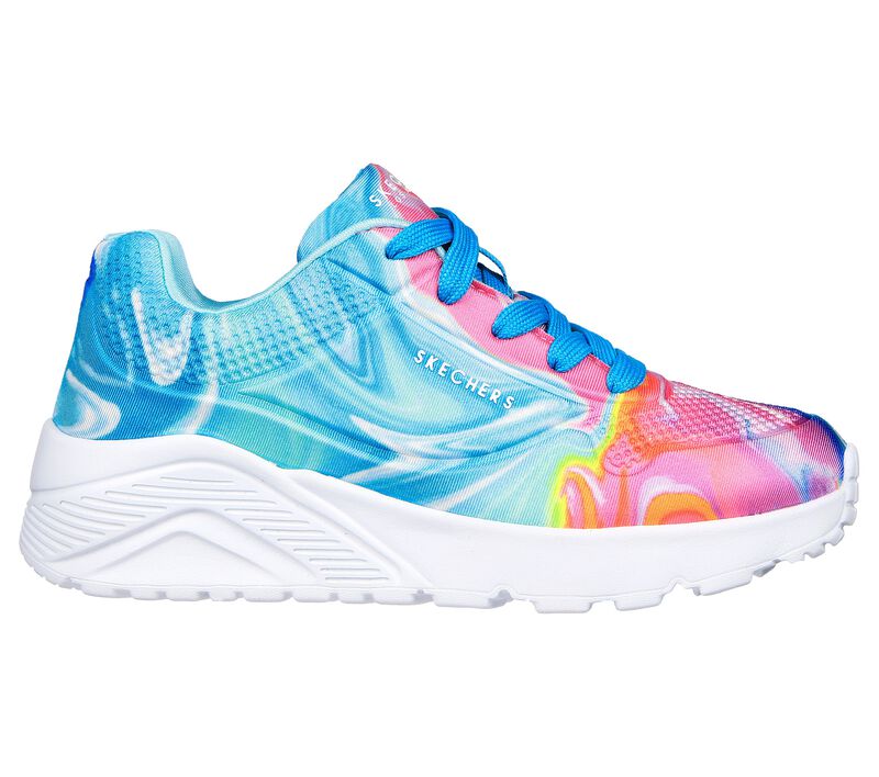 Dívčí Šněrovací Boty Skechers Uno Lite - Swirlified Viacfarebný | CZ.310475LMLT