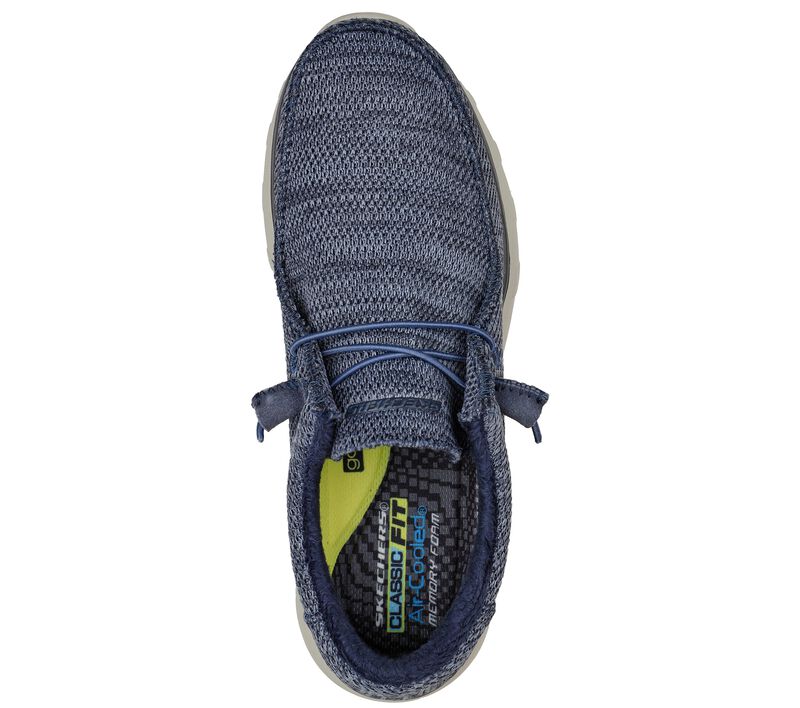 Pánské Boty Sebago Skechers Bulger - Zenwick Tmavě Blankyt | CZ.210452NVY