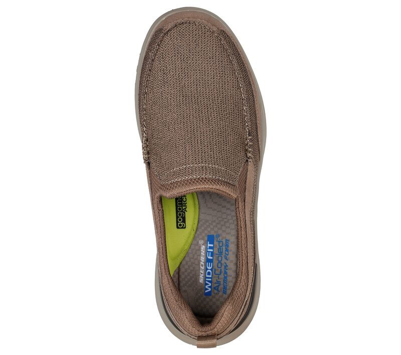 Pánské Boty Sebago Skechers Del Array - Hefner Světle Hnědé | CZ.210278LTBR