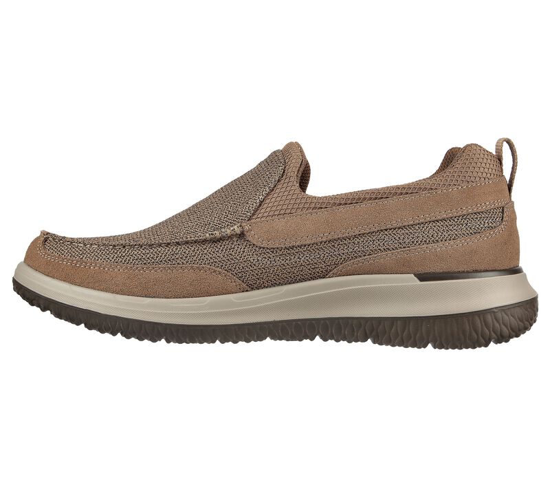 Pánské Boty Sebago Skechers Del Array - Hefner Světle Hnědé | CZ.210278LTBR