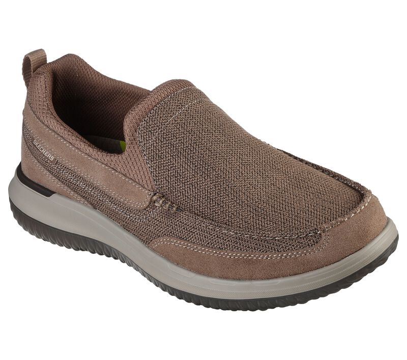 Pánské Boty Sebago Skechers Del Array - Hefner Světle Hnědé | CZ.210278LTBR