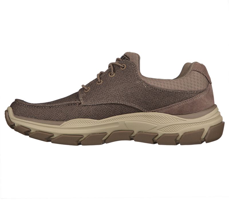 Pánské Boty Sebago Skechers Relaxed Fit: Respected - Sartell Světle Hnědé | CZ.204565LTBR