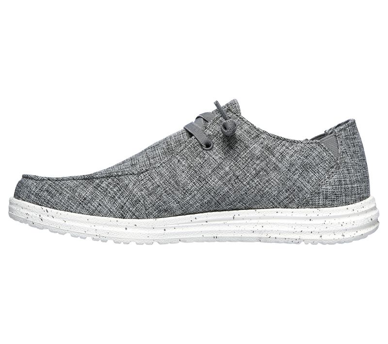 Pánské Boty Sebago Skechers Relaxed Fit: Melson - Chad Šedé | CZ.210101GRY