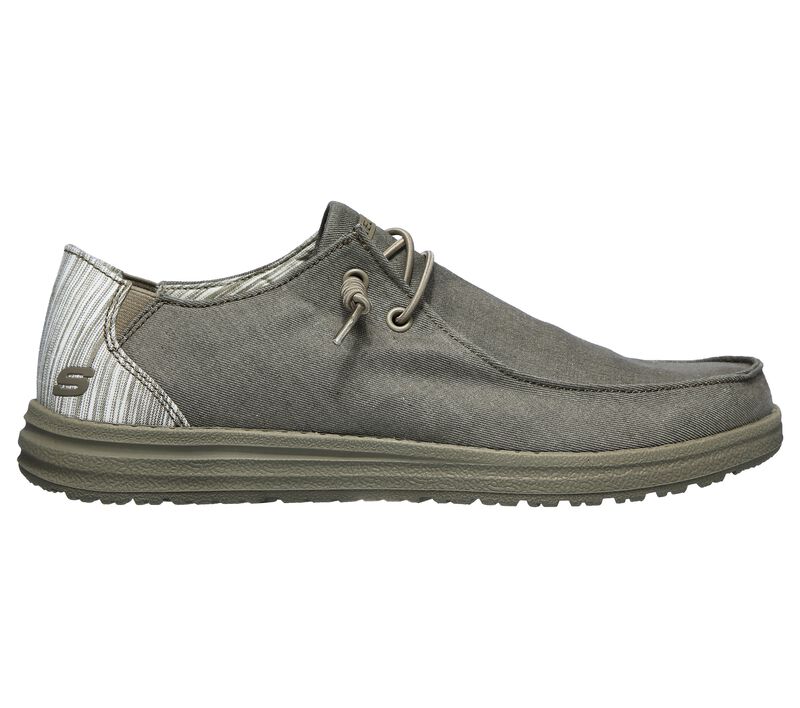 Pánské Boty Sebago Skechers Relaxed Fit: Melson - Aveso Hnědé | CZ.210114TAN