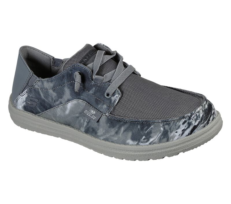 Pánské Boty Sebago Skechers Relaxed Fit: Melson -her Šedé | CZ.210330GRY