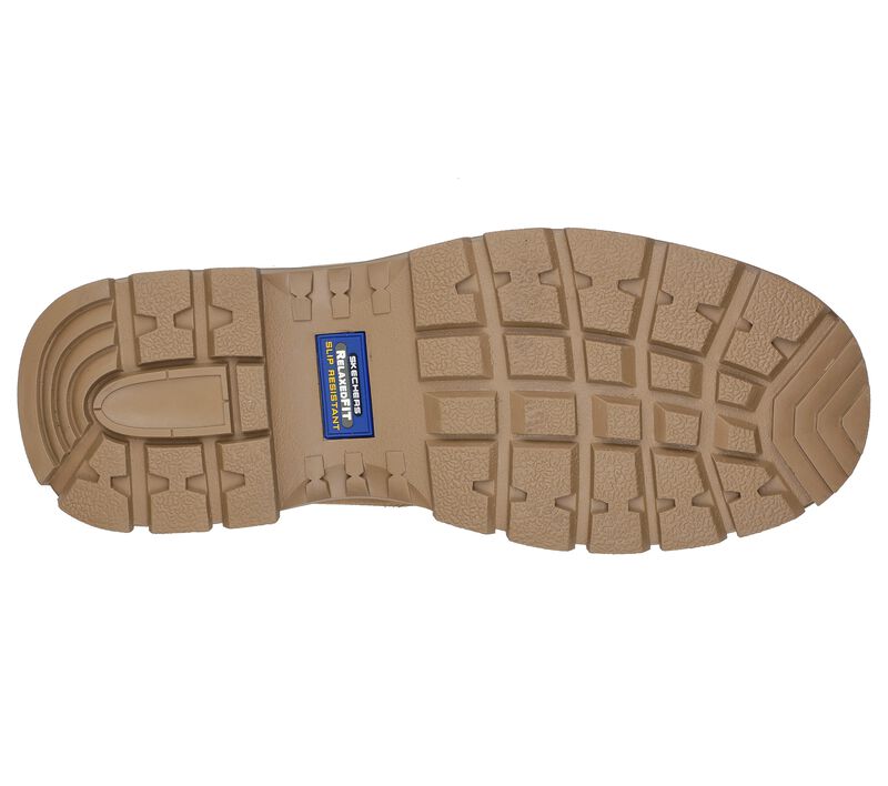 Pánské Boty Skechers Pracovní Relaxed Fit: Wascana - Millit WP Hnědé | CZ.200056CML