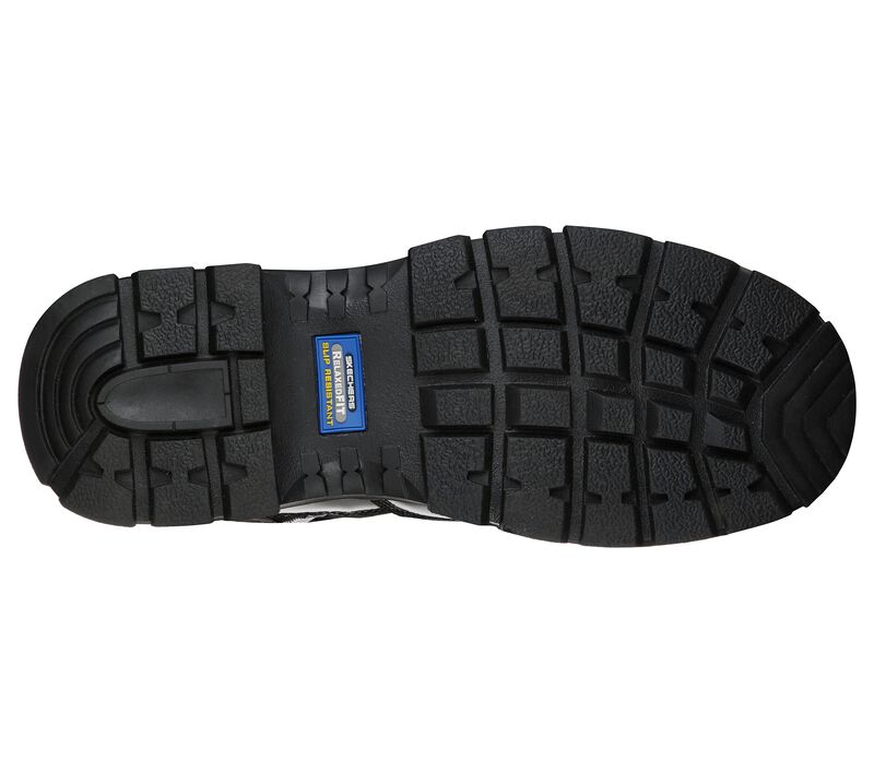 Pánské Boty Skechers Pracovní Relaxed Fit: Wascana - Athas Tactical Černé | CZ.77514BLK