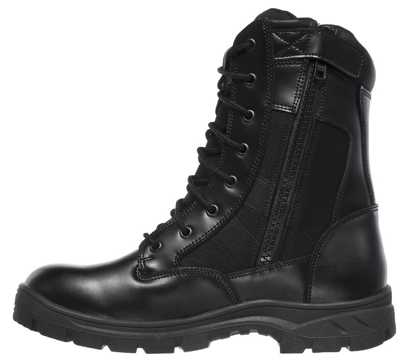 Pánské Boty Skechers Pracovní Relaxed Fit: Wascana - Athas Tactical Černé | CZ.77514BLK