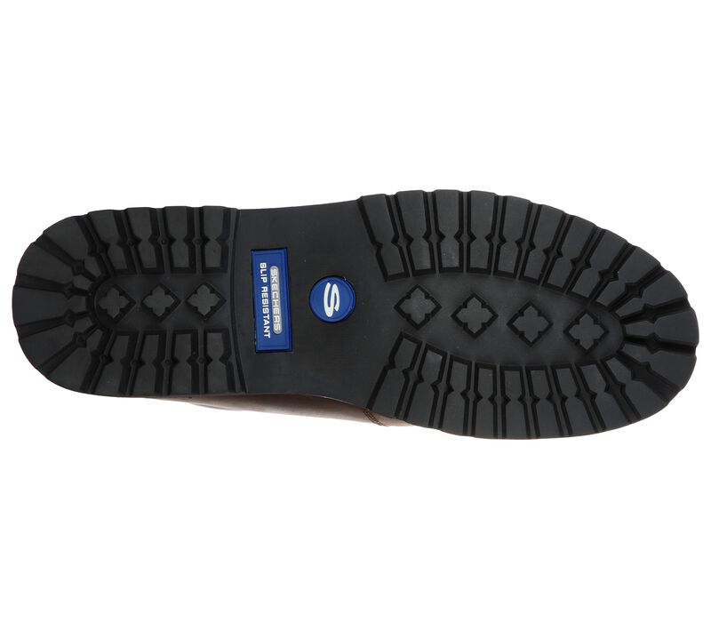 Pánské Boty Skechers Pracovní: Trevok ST WP Hnědé | CZ.200004CDB