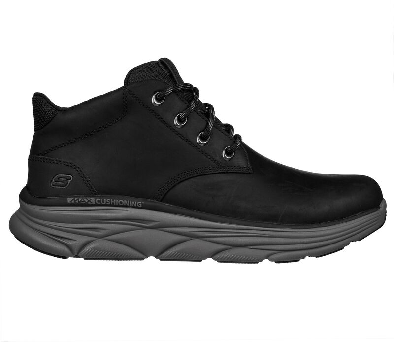 Pánské Boty Skechers Relaxed Fit: Frankway - Ganado Černé | CZ.204720BLK