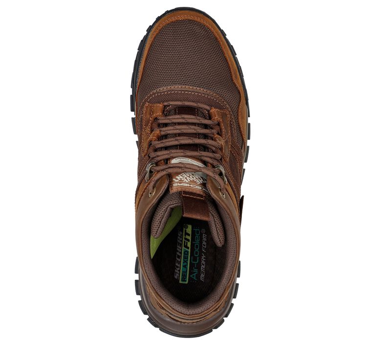 Pánské Boty Skechers Relaxed Fit: Norsen Evo - Trenton Hnědé | CZ.204429CDB