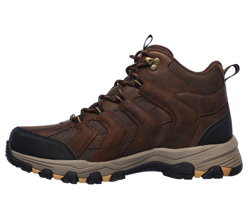 Pánské Boty Skechers Relaxed Fit: Selmen - Relodge Hnědé | CZ.204076CDB