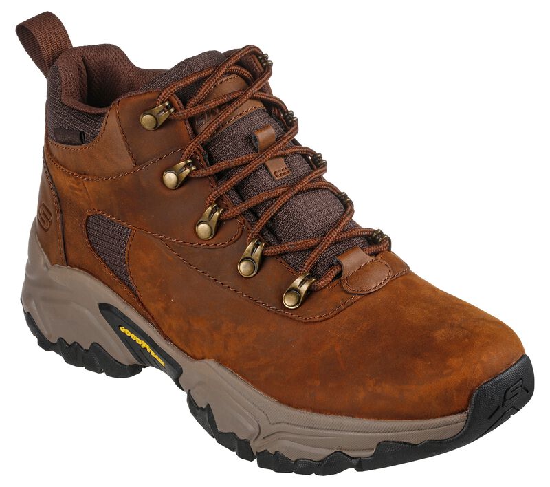 Pánské Boty Skechers Relaxed Fit: Terraform - Renfrow Hnědé | CZ.204484CDB