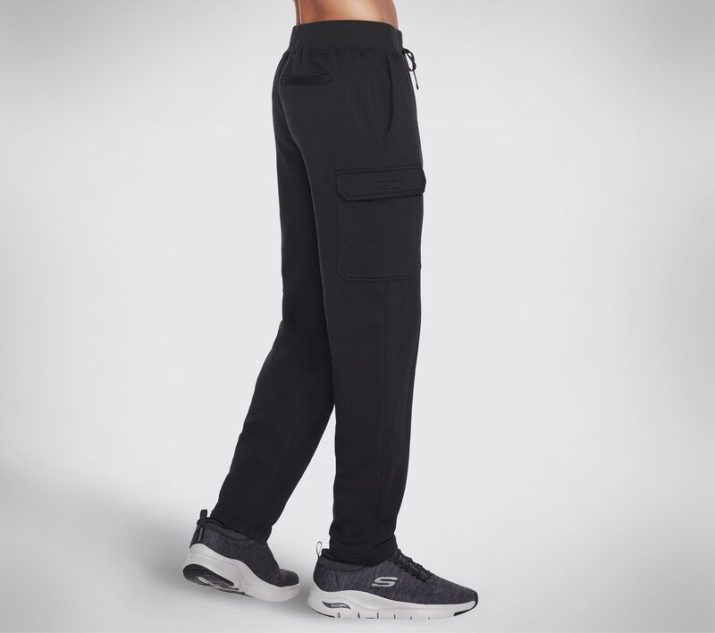 Pánské Kalhoty Skechers SKECH-SWEATS Utility Cargo Pant Černé | CZ.MPT102BLK