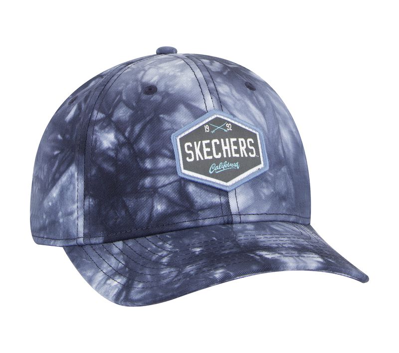 Pánské Klobouky Skechers Tie Dye Patch Tmavě Blankyt | CZ.ZKCH3397NVY