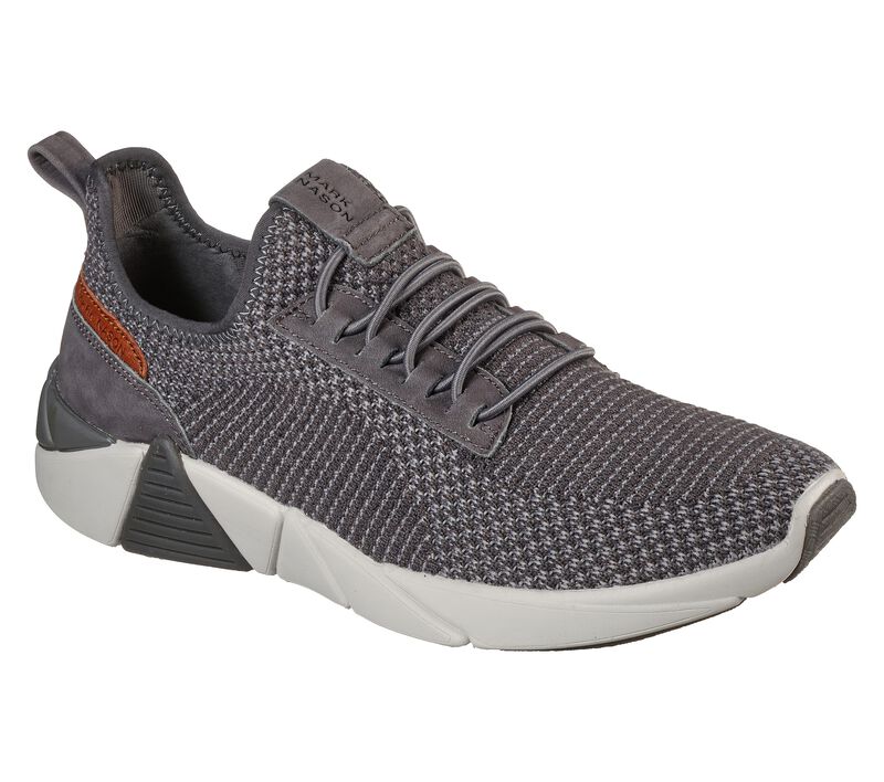 Pánské Ležérní Tenisky Skechers A-Line - Asher Šedé | CZ.222089GRY