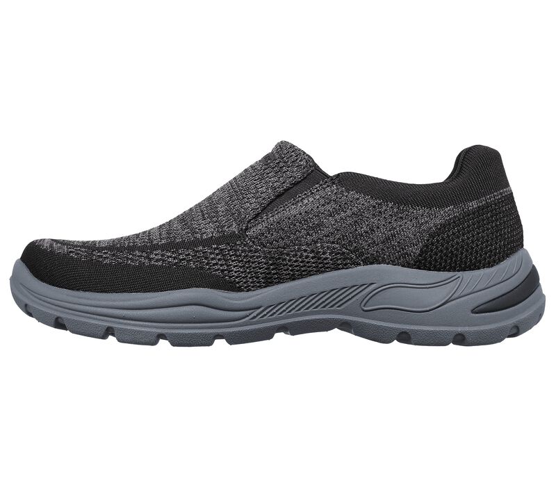 Pánské Ležérní Tenisky Skechers Arch Fit Motley - Vaseo Černé | CZ.204495BLK