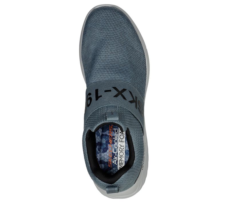 Pánské Ležérní Tenisky Skechers Bounder - Brinwright Slate | CZ.232297SLT