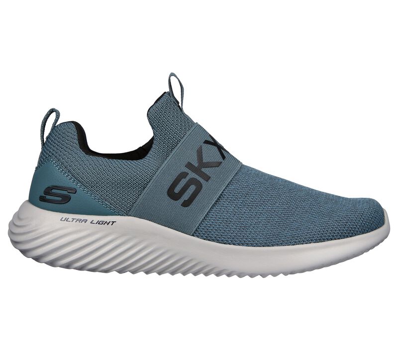 Pánské Ležérní Tenisky Skechers Bounder - Brinwright Slate | CZ.232297SLT