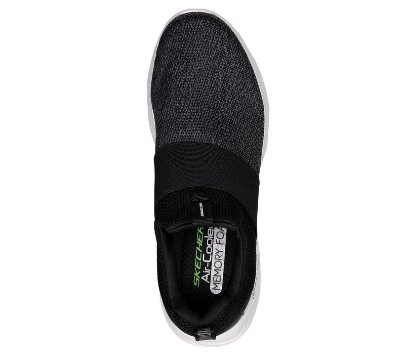 Pánské Ležérní Tenisky Skechers Bounder - Inshore Černé Bílé | CZ.232575BKW