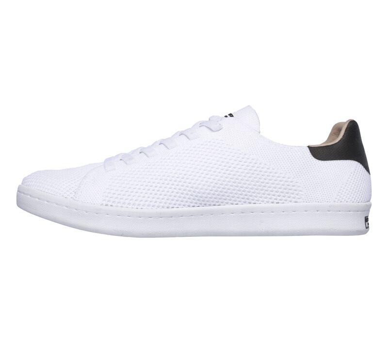 Pánské Ležérní Tenisky Skechers Bryson Bílé Černé | CZ.68581WBK