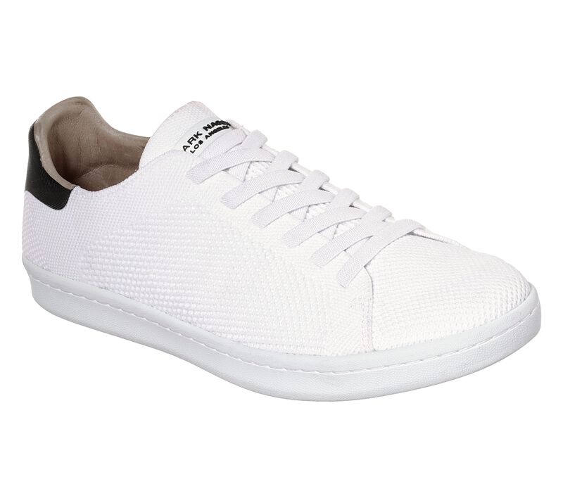 Pánské Ležérní Tenisky Skechers Bryson Bílé Černé | CZ.68581WBK