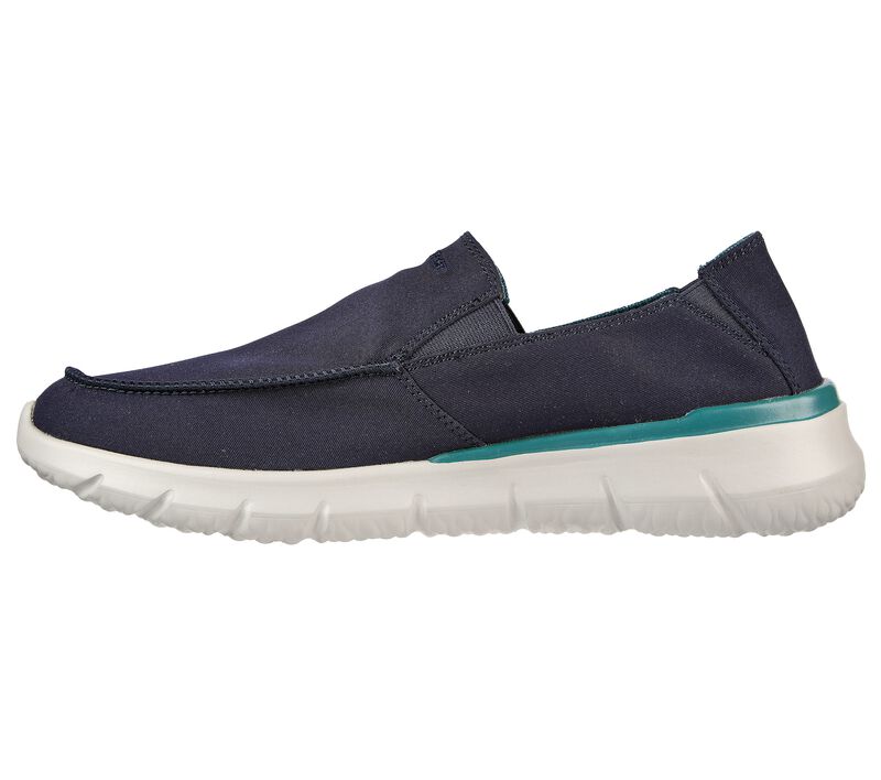 Pánské Ležérní Tenisky Skechers Del Retto - Alvert Tmavě Blankyt | CZ.210399NVY