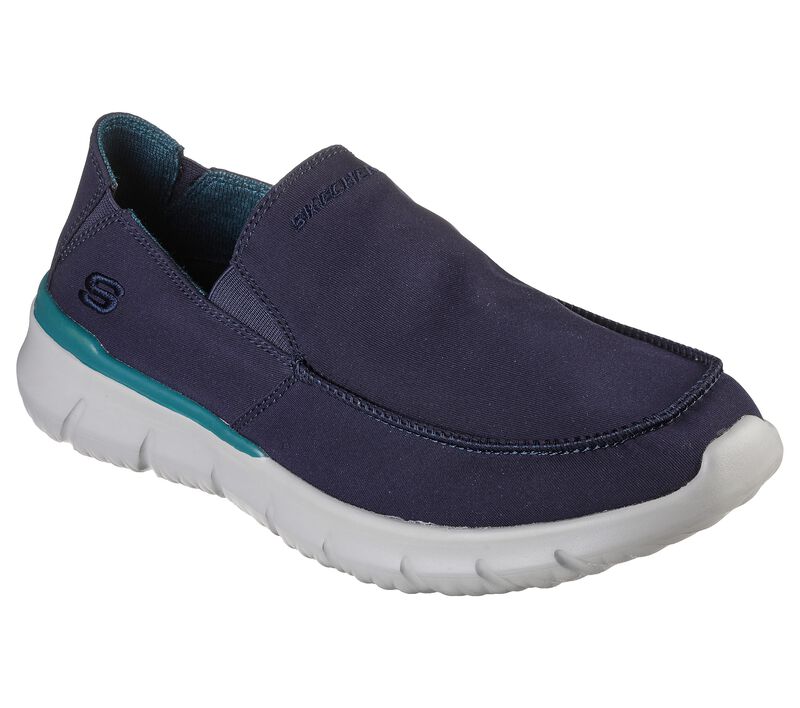 Pánské Ležérní Tenisky Skechers Del Retto - Alvert Tmavě Blankyt | CZ.210399NVY