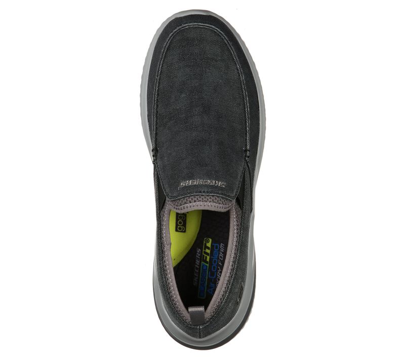 Pánské Ležérní Tenisky Skechers Delson 3.0 - Chadwick Černé | CZ.210236BLK