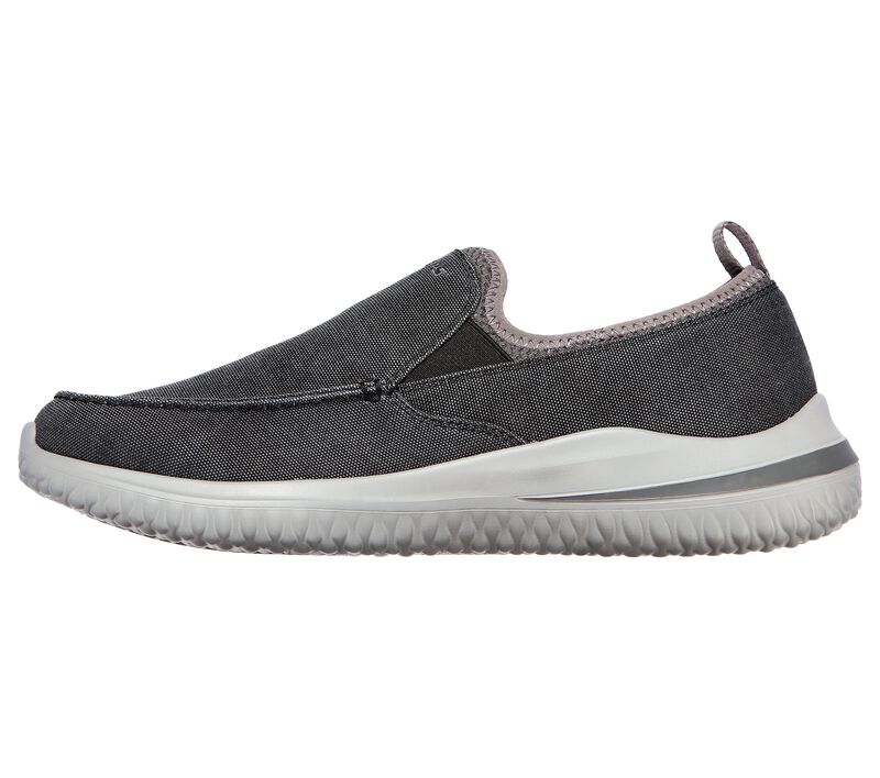 Pánské Ležérní Tenisky Skechers Delson 3.0 - Chadwick Černé | CZ.210236BLK