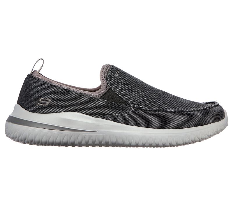 Pánské Ležérní Tenisky Skechers Delson 3.0 - Chadwick Černé | CZ.210236BLK