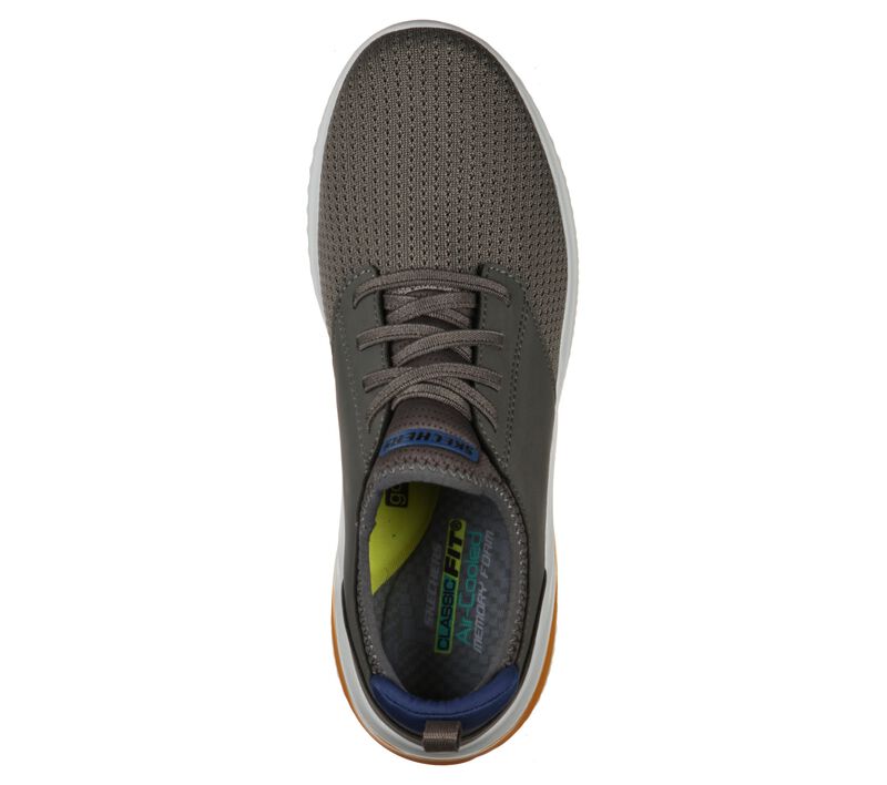 Pánské Ležérní Tenisky Skechers Delson 3.0 - Mooney Šedé | CZ.210239GRY