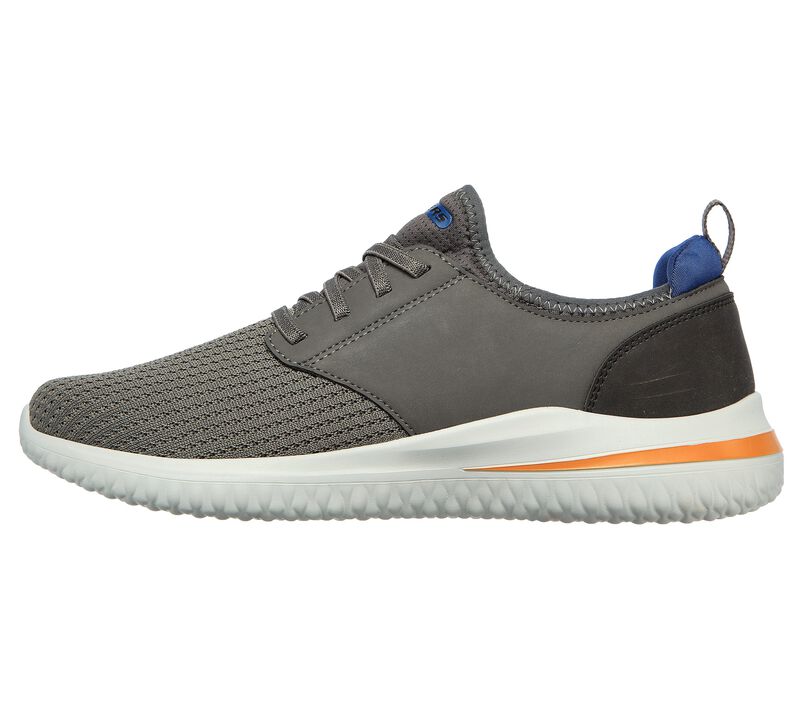 Pánské Ležérní Tenisky Skechers Delson 3.0 - Mooney Šedé | CZ.210239GRY