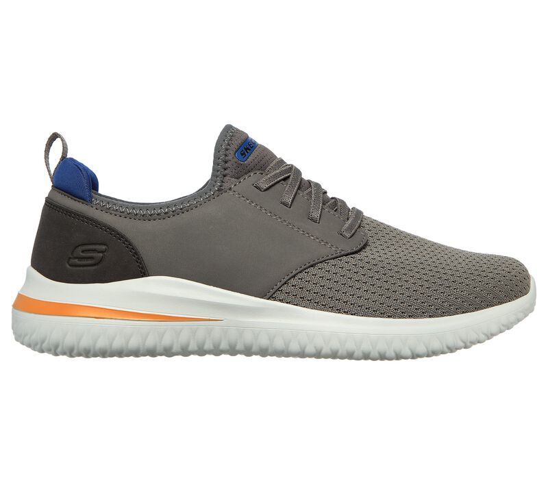 Pánské Ležérní Tenisky Skechers Delson 3.0 - Mooney Šedé | CZ.210239GRY