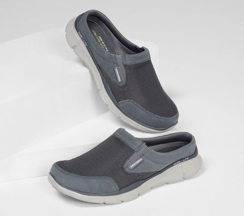 Pánské Ležérní Tenisky Skechers Equalizer - Coast to Coast Šedé | CZ.51519CHAR