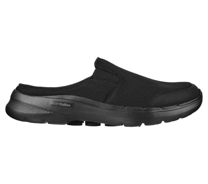 Pánské Ležérní Tenisky Skechers GO WALK 6 - Cabrio Černé | CZ.216270BBK