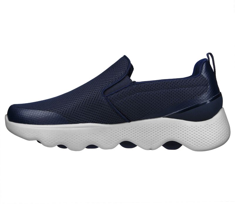 Pánské Ležérní Tenisky Skechers GO WALK Massage Fit - Ripple Tmavě Blankyt | CZ.216408NVY