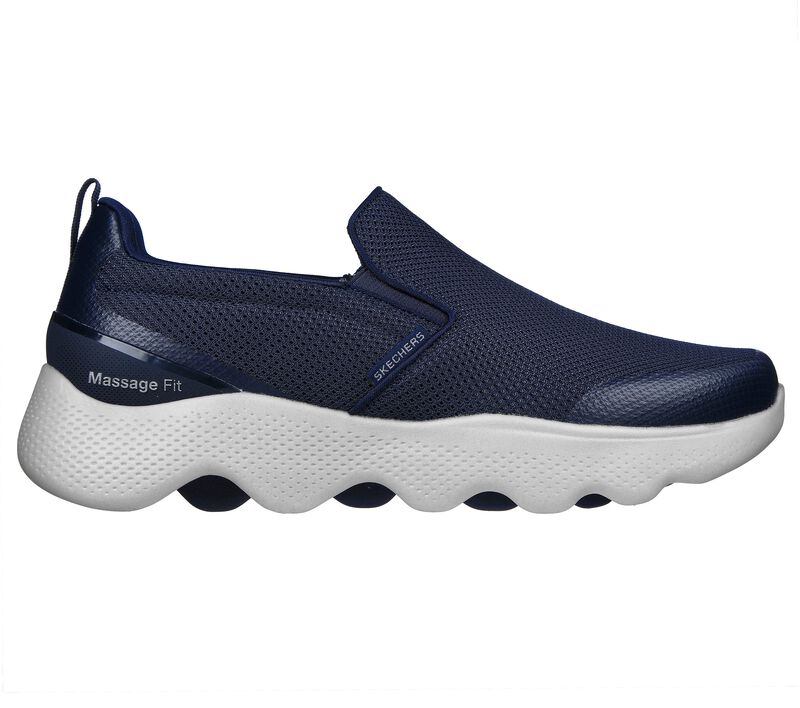 Pánské Ležérní Tenisky Skechers GO WALK Massage Fit - Ripple Tmavě Blankyt | CZ.216408NVY