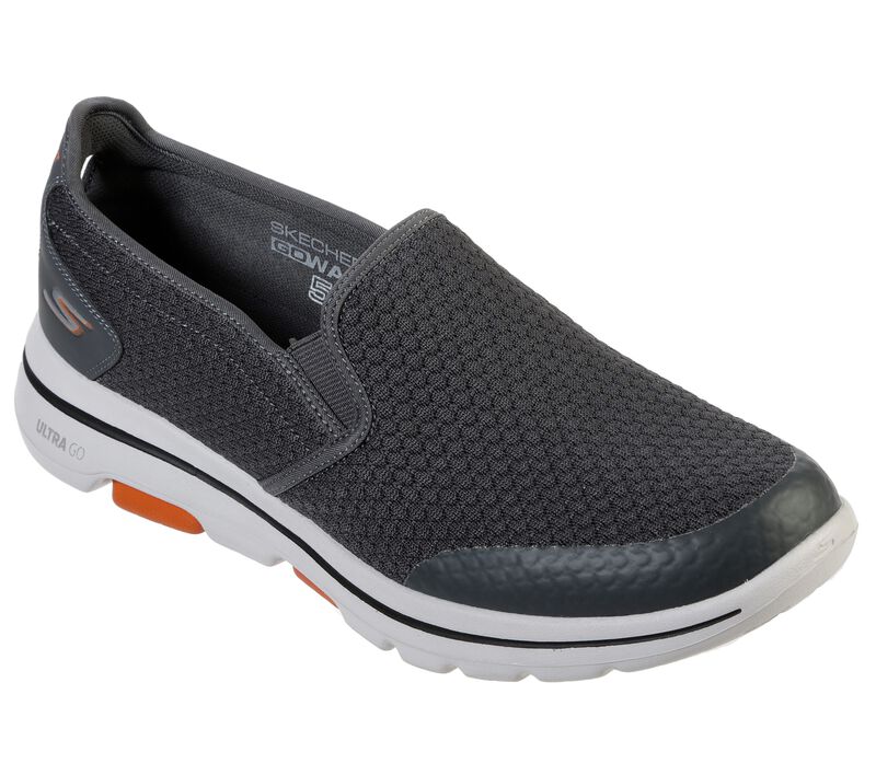 Pánské Ležérní Tenisky Skechers GOwalk 5 - Apprize Šedé | CZ.55510CHAR