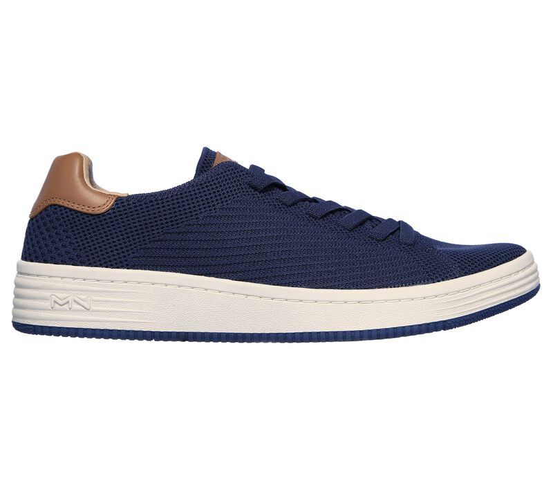 Pánské Ležérní Tenisky Skechers Palmilla - Gable Tmavě Blankyt | CZ.222084NVY